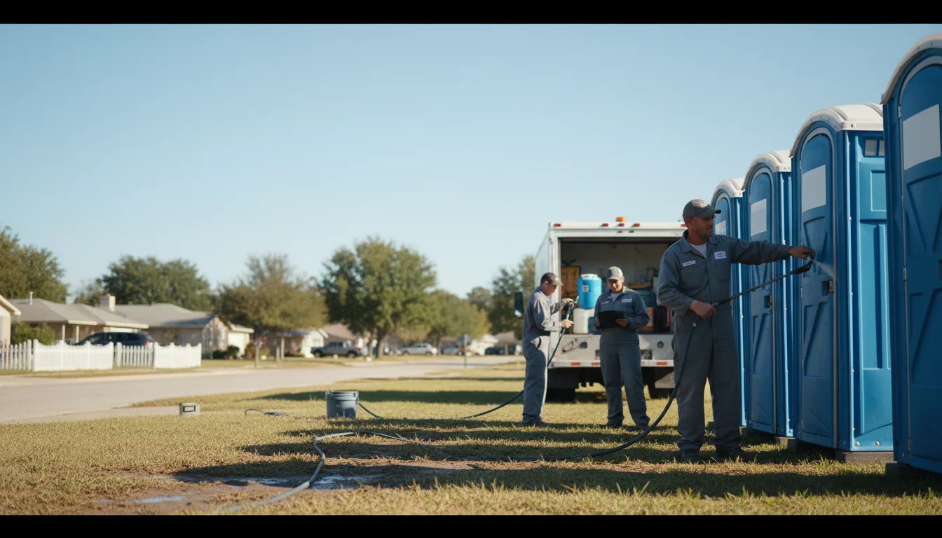 Long-Term Portable Toilet Rental in Lewis, IA near me